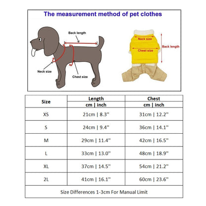 Love Ball Pet Dog Jacket Little Chihuahua Luxury Thick Warm Pet Hoodie Down Overall Costume For Small Medium Puppy Animal Goods