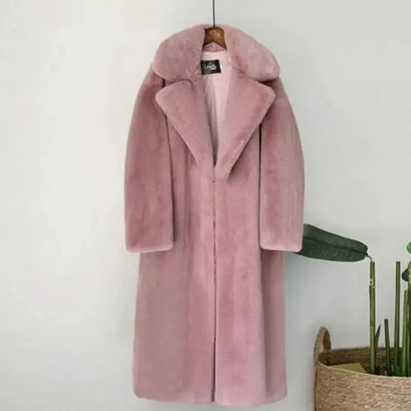 Winter Warm Faux Fur Coat