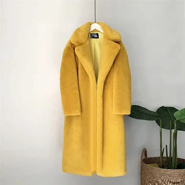 Winter Warm Faux Fur Coat
