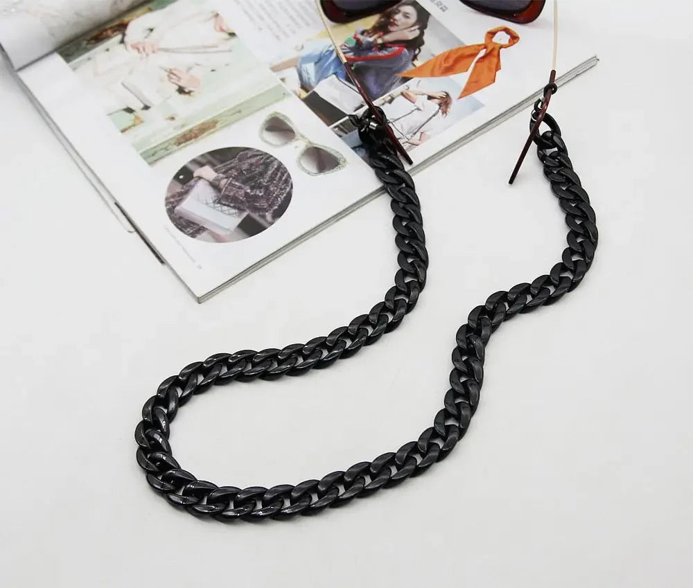 Fashion Acrylic Sunglass Chain