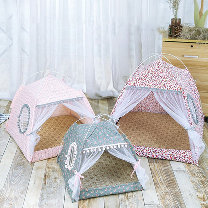 Comfy Pet Tent Bed