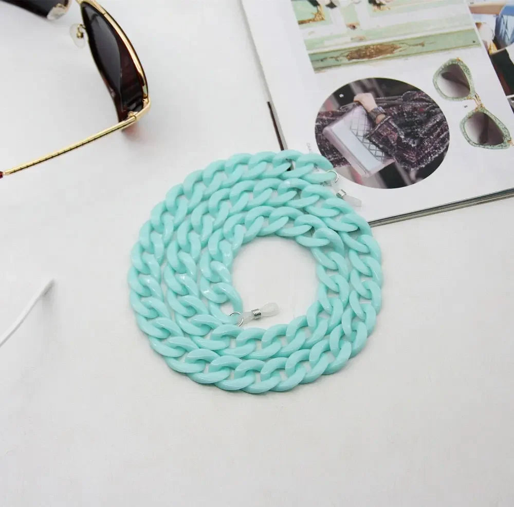 Fashion Acrylic Sunglass Chain