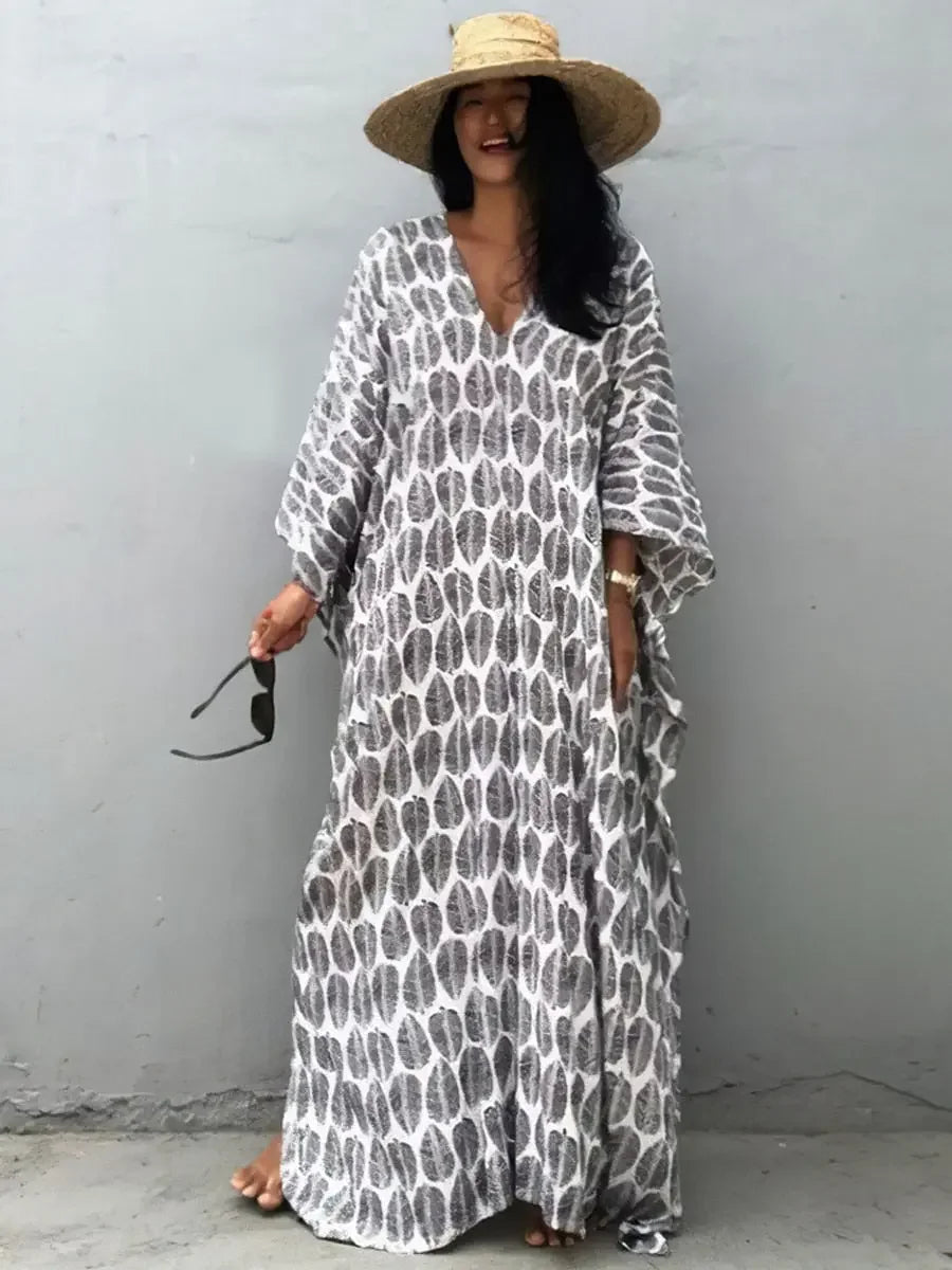 Boho Vibe Long Beach Tunic - LUXLIFE BRANDS