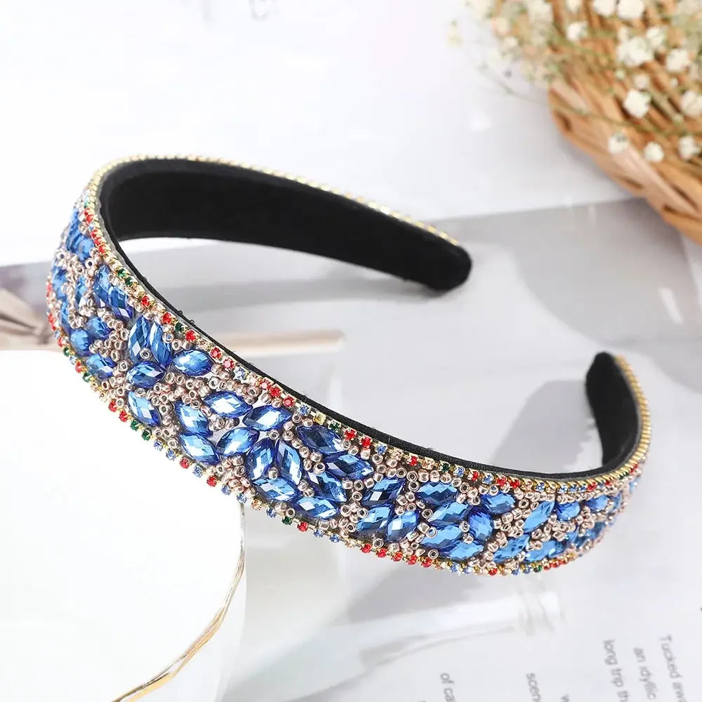 Crystal Headbands With Rhinestones