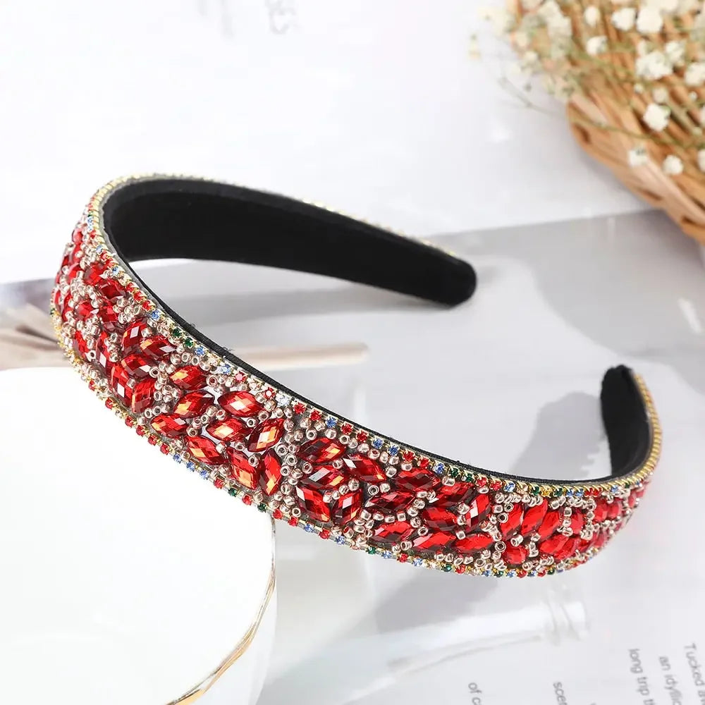 Crystal Headbands With Rhinestones