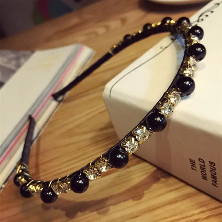 LUX Rhinestone Baroque Hairband