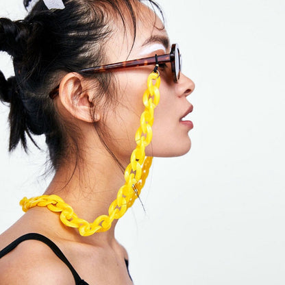 Fashion Acrylic Sunglass Chain