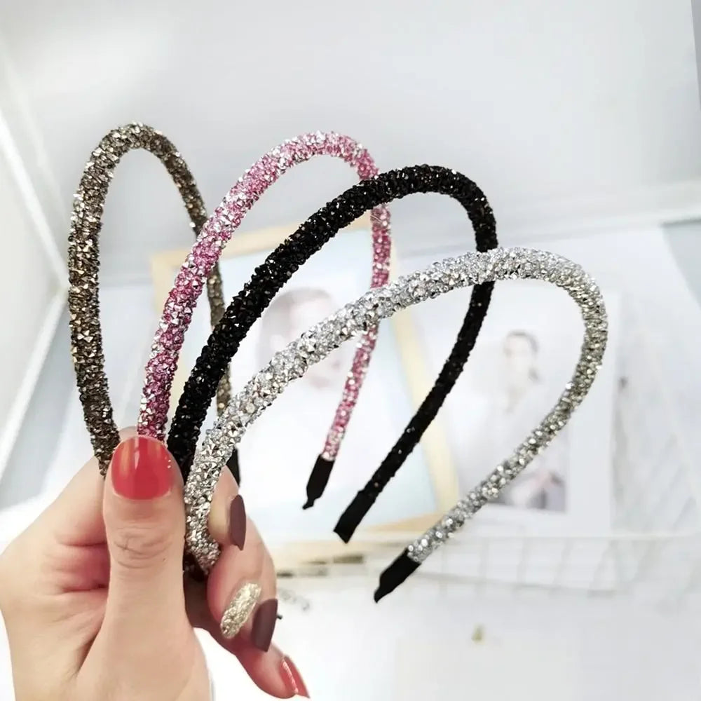 Slim Crystal Soft Headband