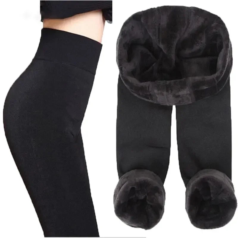 Thick Velvet Warm Cashmere Leggings