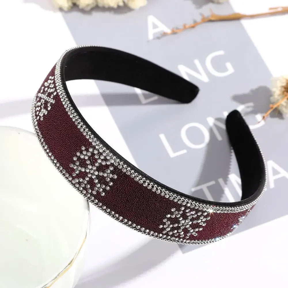Crystal Headbands With Rhinestones