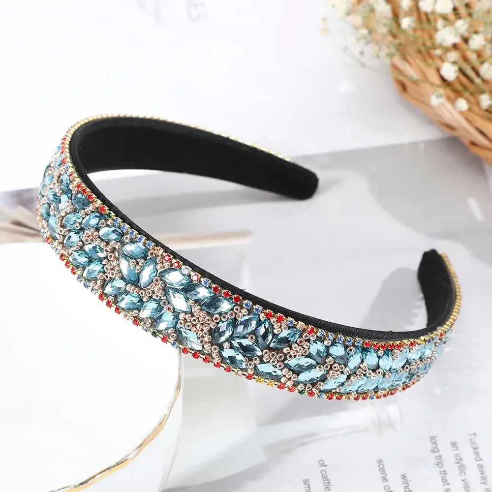 Crystal Headbands With Rhinestones