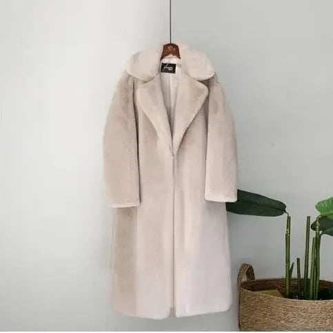Winter Warm Faux Fur Coat