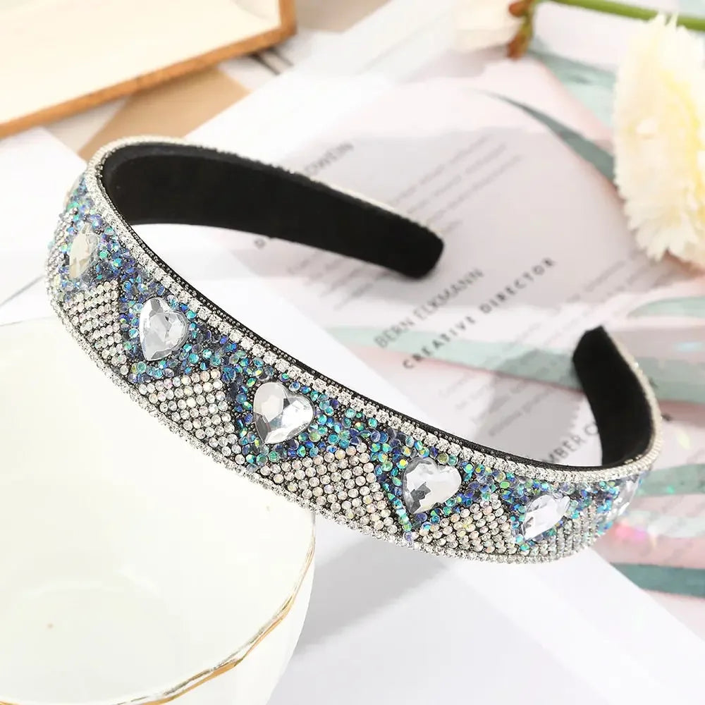 Crystal Headbands With Rhinestones