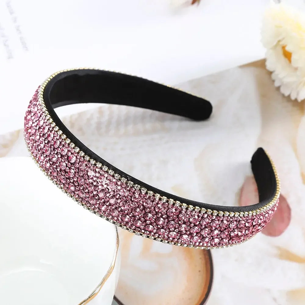 Crystal Headbands With Rhinestones