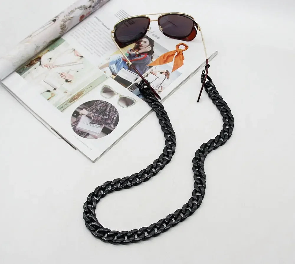 Fashion Acrylic Sunglass Chain