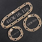 Iced Out Miami Link Choker Necklace