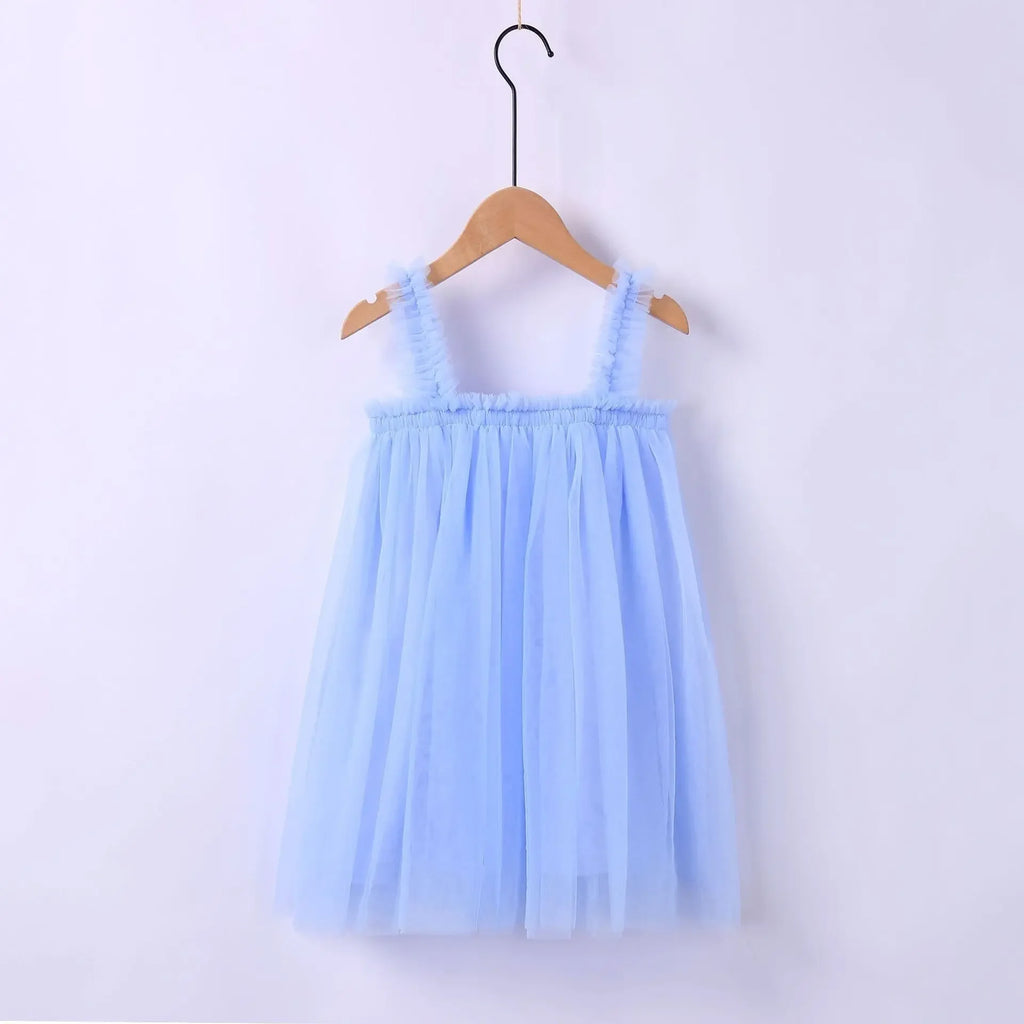 Girls Rainbow Colorful Tutu Dress