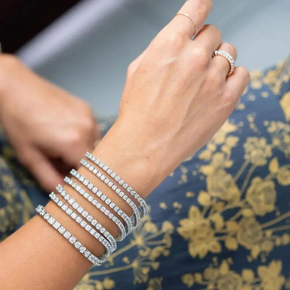 Iced Out Tennis Bracelet Collection - LUXLIFE BRANDS