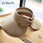 Packable Straw Sun Hat - LUXLIFE BRANDS
