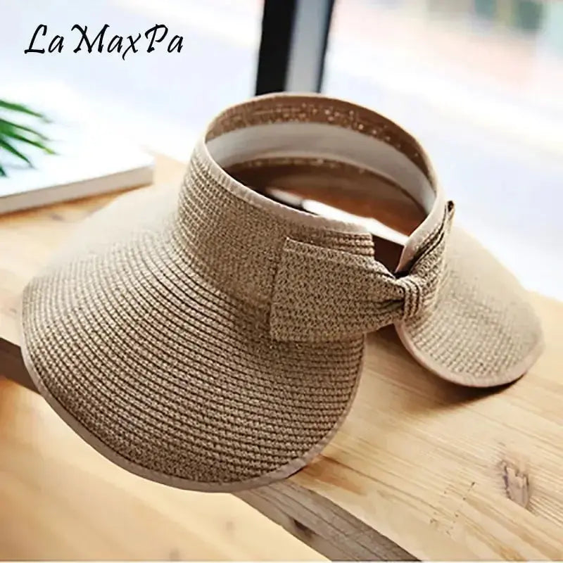 Packable Straw Sun Hat - LUXLIFE BRANDS