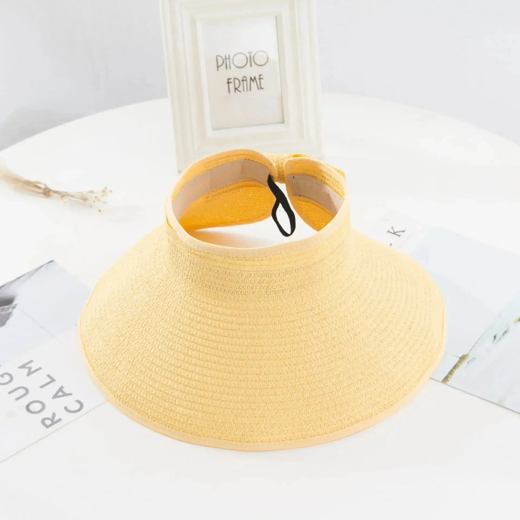 Packable Straw Sun Hat - LUXLIFE BRANDS