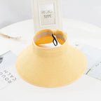 Packable Straw Sun Hat - LUXLIFE BRANDS