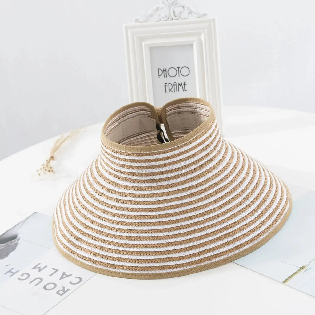 Packable Straw Sun Hat - LUXLIFE BRANDS