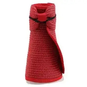 Packable Straw Sun Hat - LUXLIFE BRANDS
