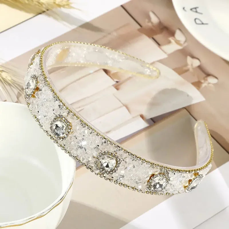 Crystal Headbands With Rhinestones
