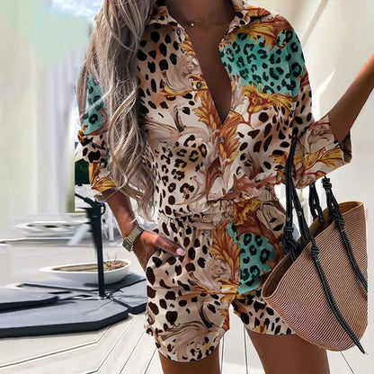 Leopard Print Lounge Outfit
