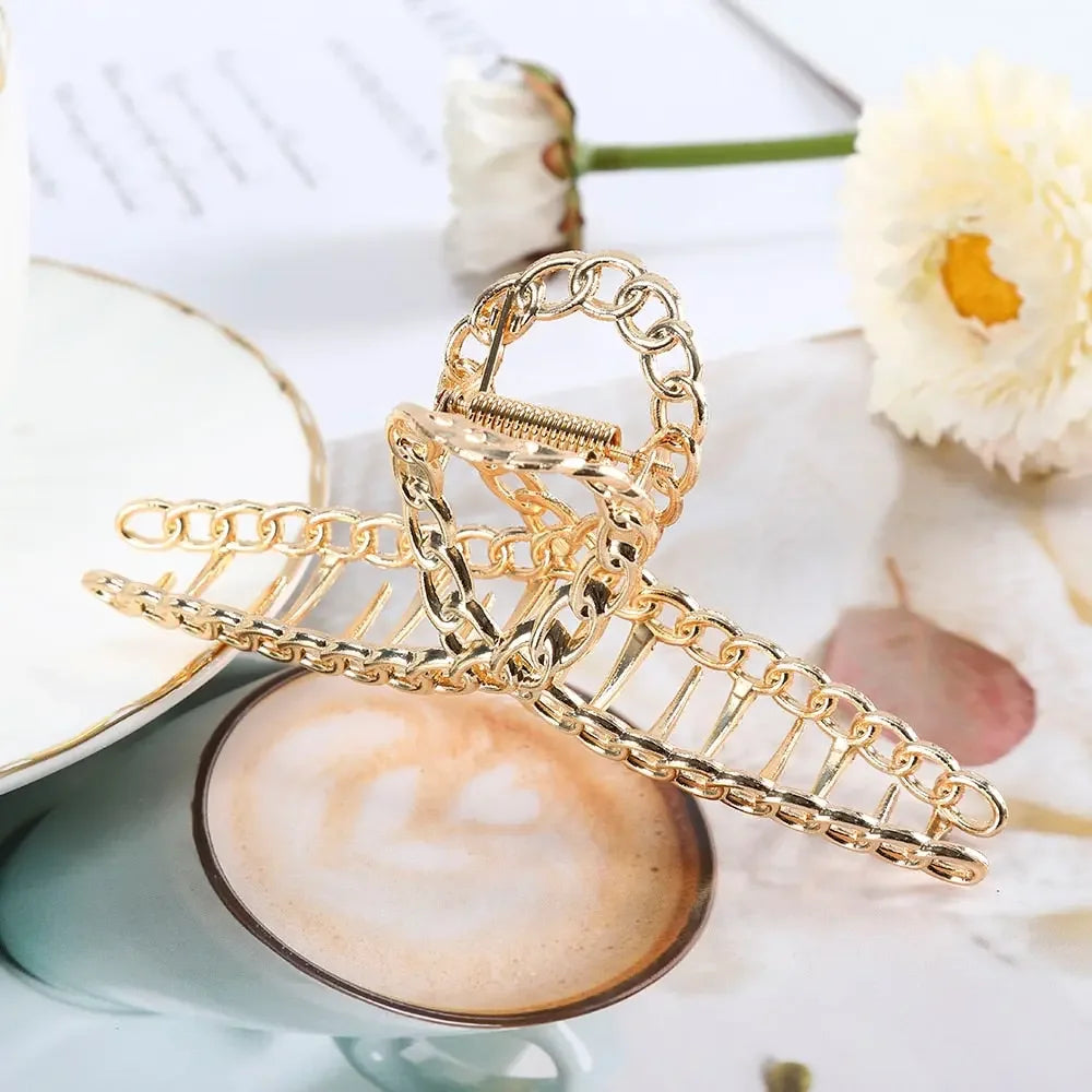 Giant Pearl Acrylic Hair Clip