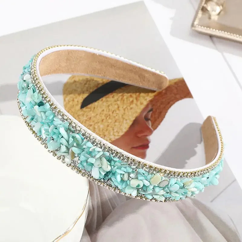 Crystal Headbands With Rhinestones