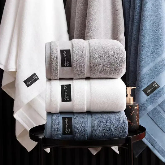 LUX HOME 100% Cotton Hotel Towels