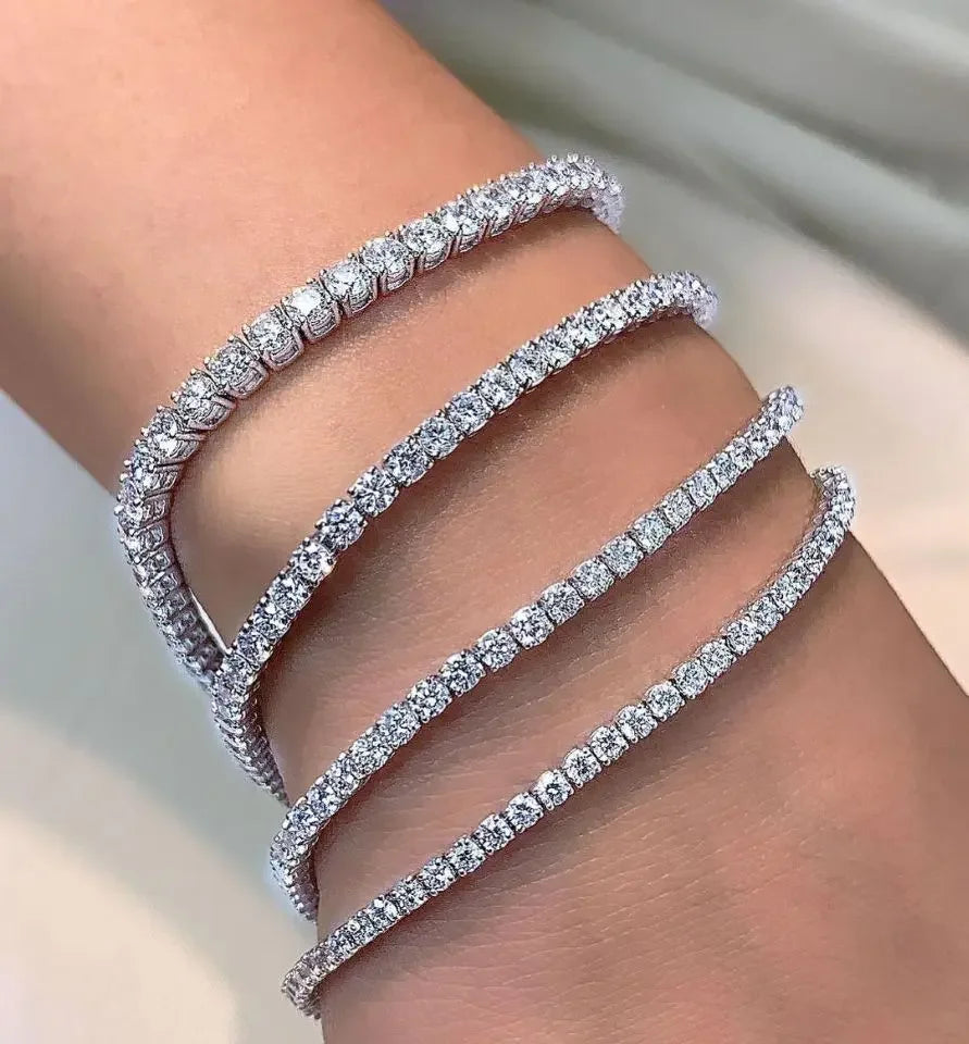 Iced Out Tennis Bracelet Collection - LUXLIFE BRANDS
