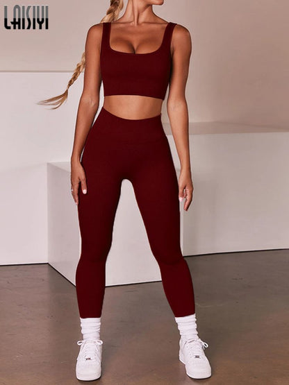 Classic Seamless Yoga Outfit