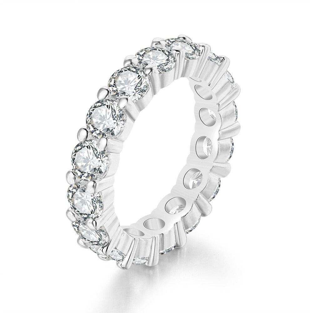 Dazzling Link Chain Ring