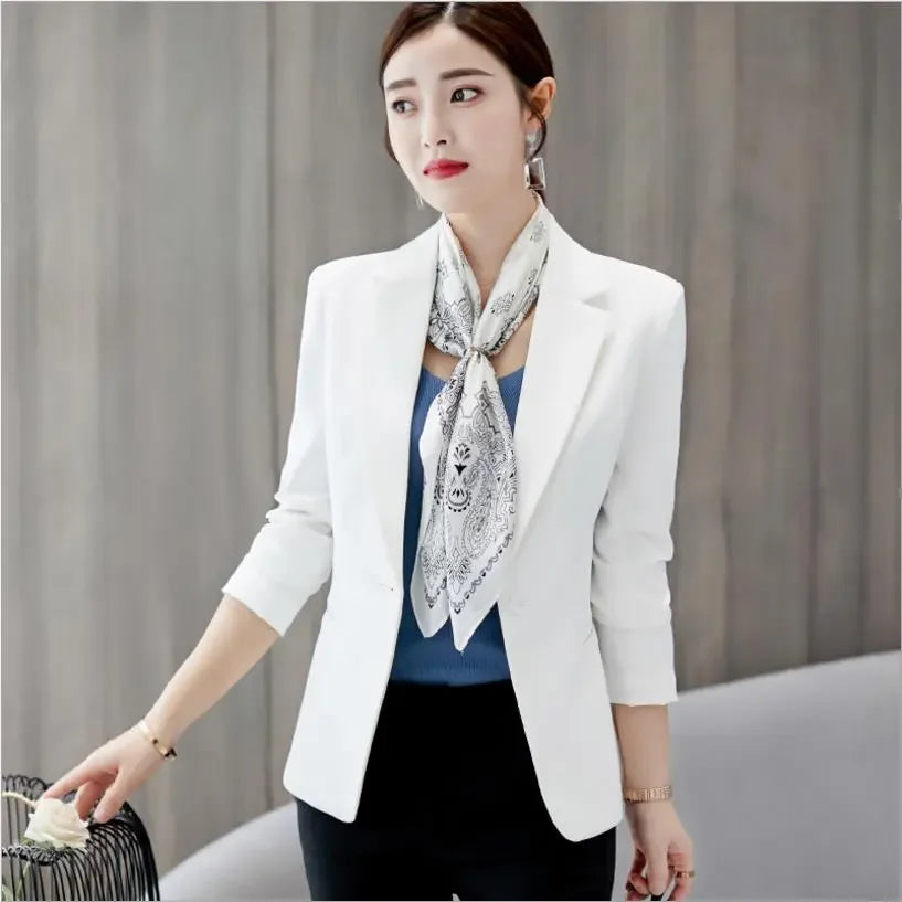 Slim Blazer Career Jacket