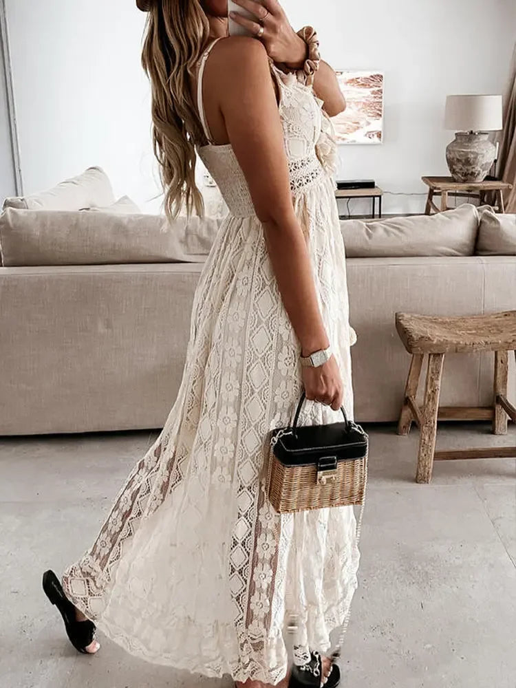 Laila Boho Maxi Dress