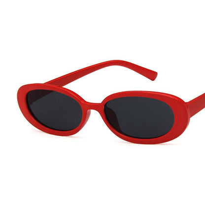 Vintage Oval Sunglasses UV400