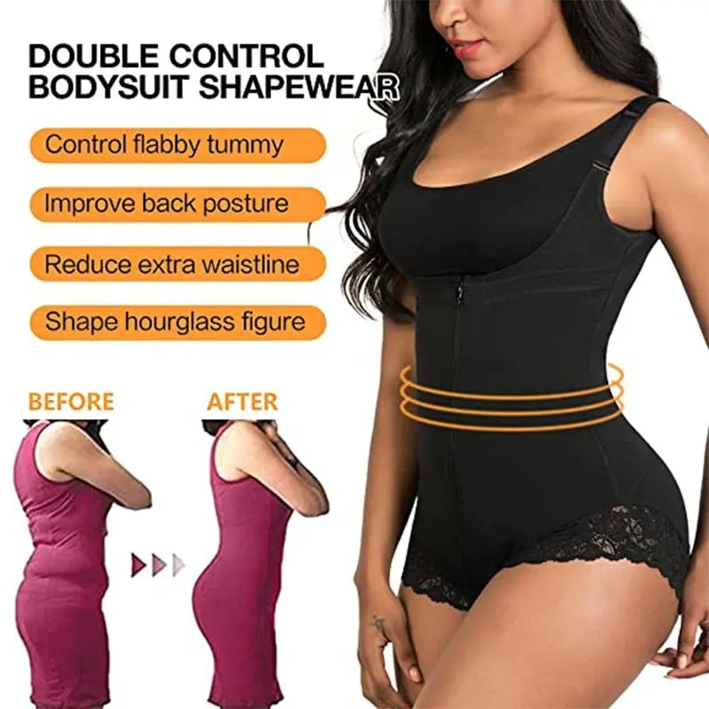 Women Body Shaper Colombian Reductive Girdles Underbust Corset Bodysuit Waist Trainer Butt Lifter Shapewear Tummy Control Fajas