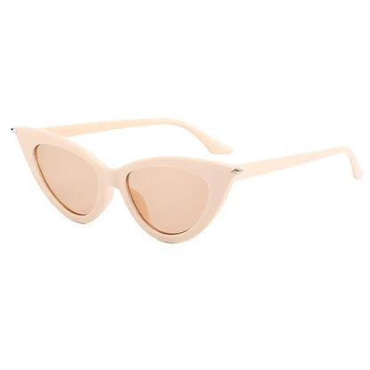 OLOPKY Cat Eye Sunglasses Women 2022 Luxury Brand Vintage Eyewear Women Retro Cateye Sunglasses for Women Lentes De Sol Mujer