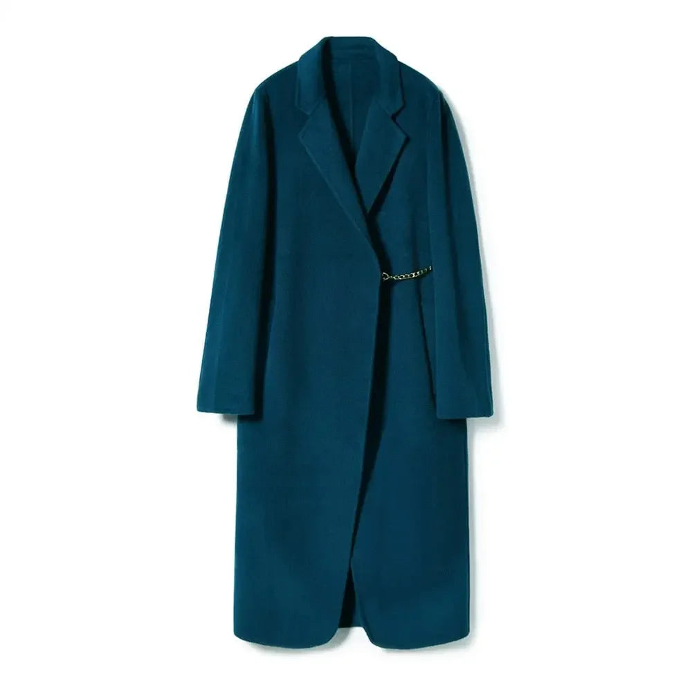 LUX Single Button Wool Coat