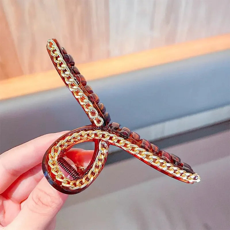 Giant Pearl Acrylic Hair Clip