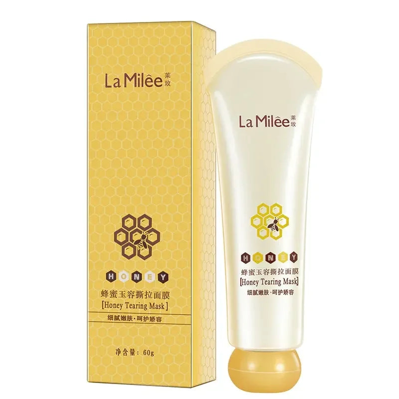 new Honey tearing mask Peel Mask oil control Blackhead Remover Peel Off Dead Skin Clean Pores Shrink Facial care face Skincare
