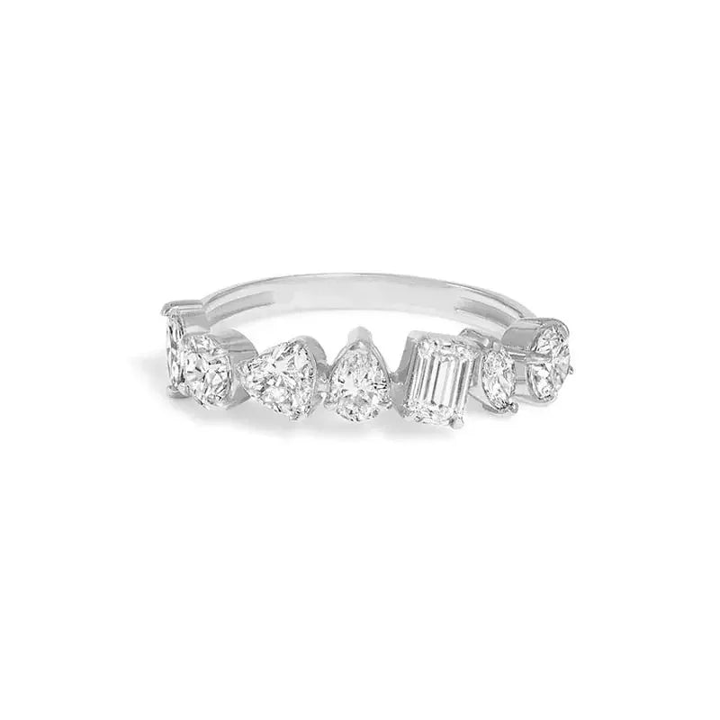 Happy Hour Crystal Stacking Rings