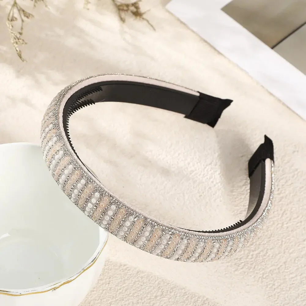 Crystal Headbands With Rhinestones