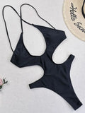 Hannah Halter High Cut Monokini