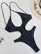 Hannah Halter High Cut Monokini