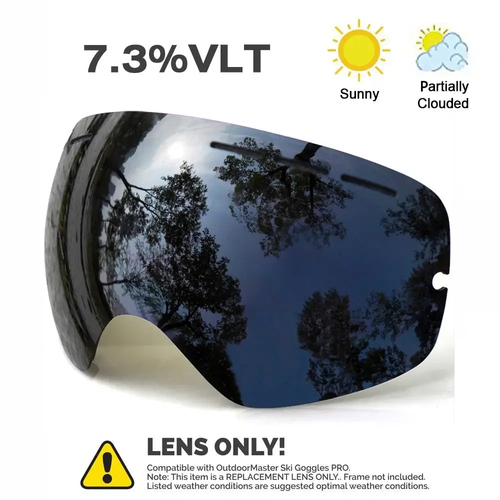 Premium Ski Goggles - Interchangeable Lens
