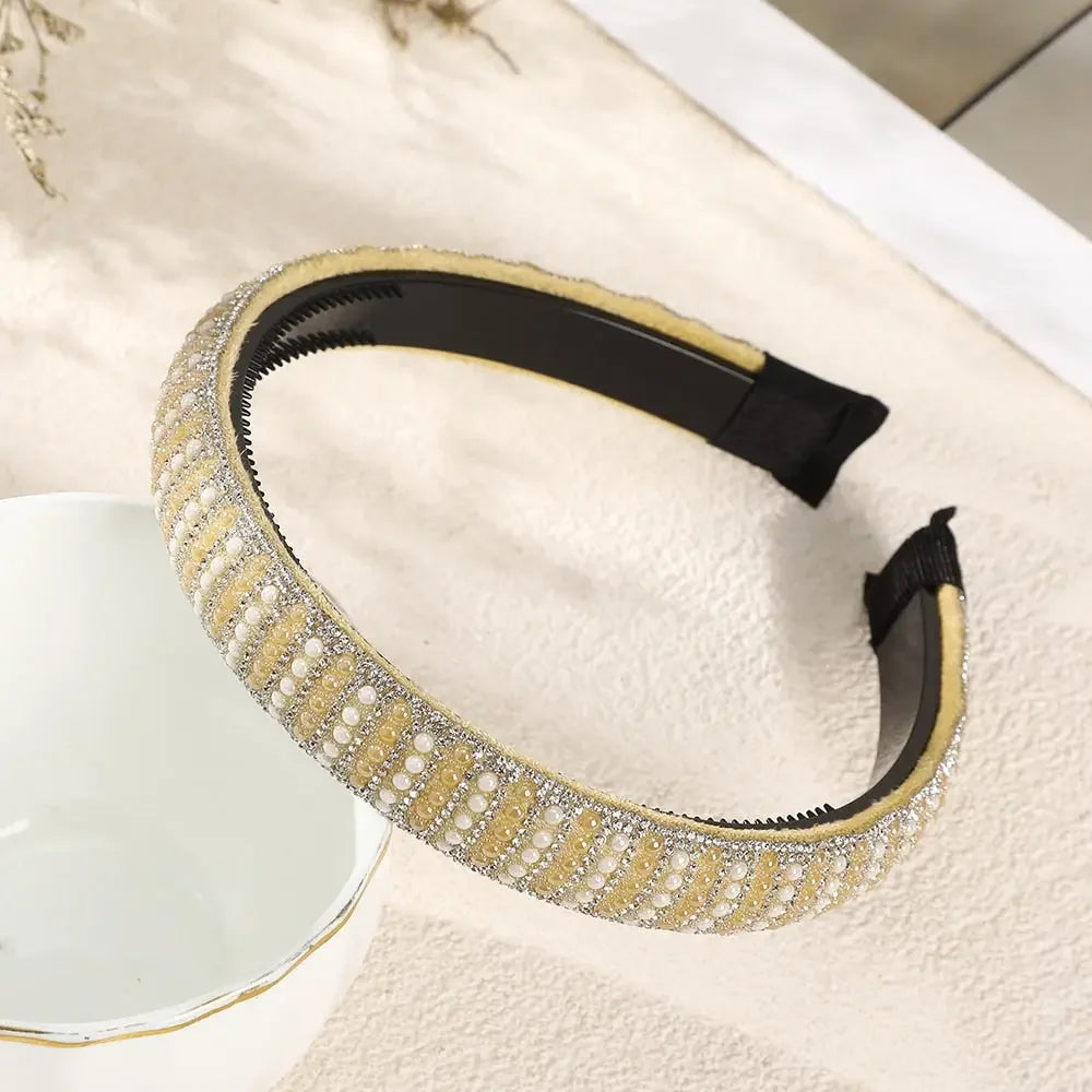 Crystal Headbands With Rhinestones